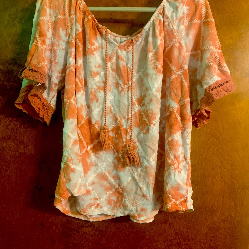 Maurice's plus peasant top Women's size 2x